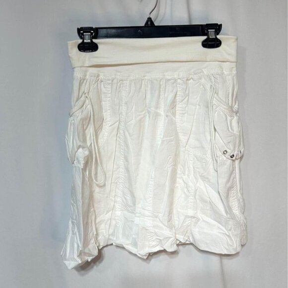 Woman’s balloon lined skirt. Fold over waist. Pockets. Size small. Stretchy! - Picture 8 of 9